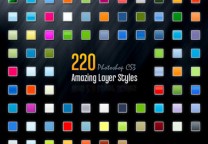 web2.0风格Photoshop样式下载