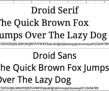 Google Docs 新增6种 web 字体支持