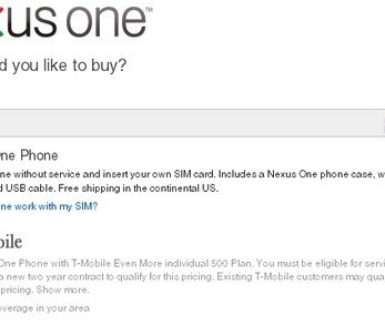 运营商毁了 Google 的 Nexus One 纯免费手机之梦