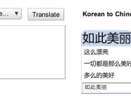 Google Translate 新功能:备选释义