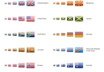 Free World Flag Icon Set (世界国旗图标)