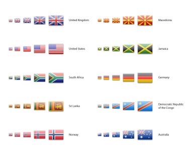 Free World Flag Icon Set (世界国旗图标)