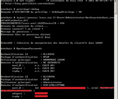 轻量级调试器牛X神器-mimikatz