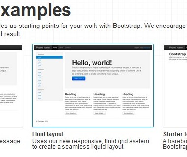 前端框架 Bootstrap