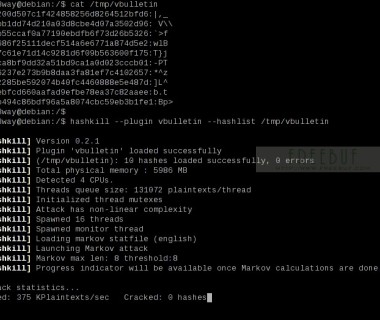 Hashkill 0.3.1 密码破解