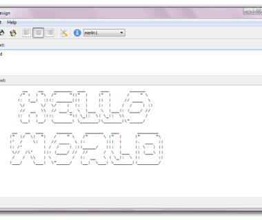ASCII字符设计工具 Ascii Design 1.0
