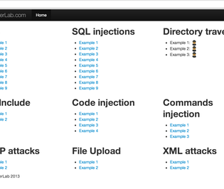 渗透测试学习平台-web for pentester
