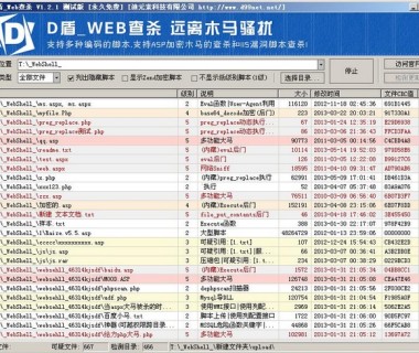 D盾_Web查杀 V1.2.2