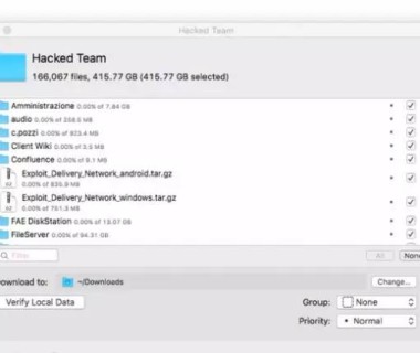 Hacking Team 武器库