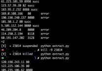 python获取http代理并验证