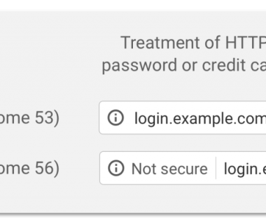 Chrome56 将HTTP页面标记“不安全”