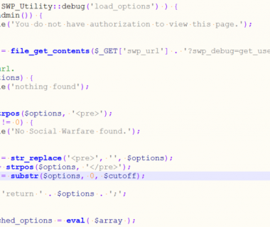 WordPress 插件 Social Warfare<=3.5.2 RCE 漏洞