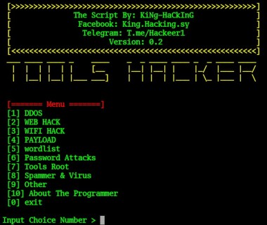 King-Hacking:一个渗透测试工具下载脚本