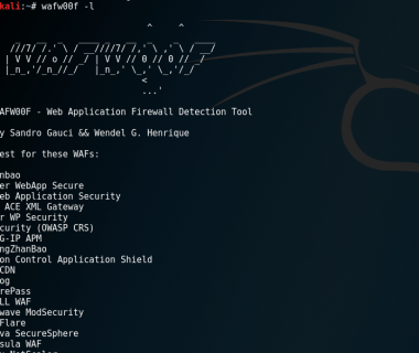 wafw00f – WEB防火墙(WAF)探测工具