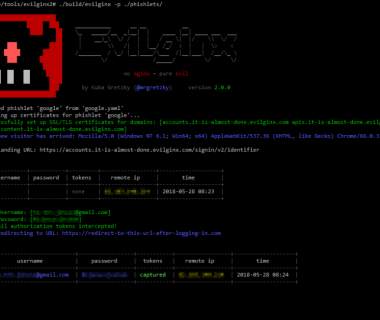 Evilginx2:一款高级网络钓鱼攻击框架