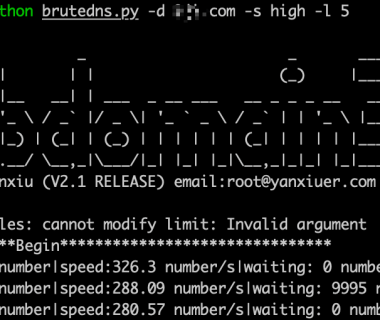 Subdomain3:一个子域名爆破工具,IP/C段/CDN等