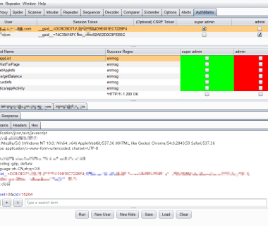 BurpSuite插件AuthMatrix,用于检测越权漏洞问题