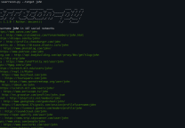 userrecon-py:在187个社交网络中查找用户名