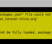 解决:The “https://packagist.laravel-china.org/packages.json” file could not be downloaded