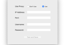 微信 Mac 版刚刚更新,支持代理设置了