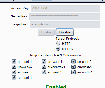 BurpSuite IP代理扩展,使用AWS API网关动态更改请求:IPRotate_Burp_Extension