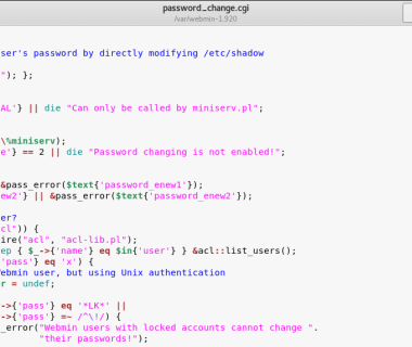 Webmin 小于等于 1.920 – Unauthenticated RCE