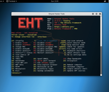 Ehtools:一个功能强大的WiFi渗透工具框架