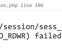 解决session_start() open(/var/lib/php/session permission denied
