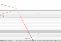解决MySQL错误:ERROR 1175: You are using safe update mode