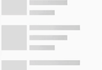 Flutter带有闪烁动画的骨架屏