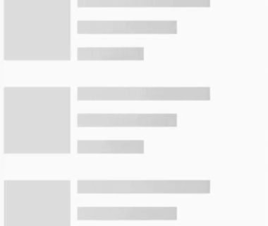 Flutter带有闪烁动画的骨架屏