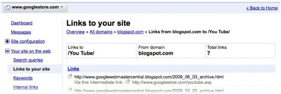 Google Webmaster Tools 大更新