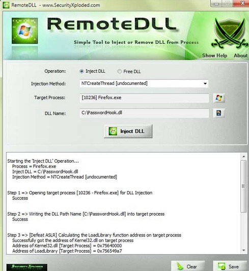 dll注入器 – RemoteDLL V2