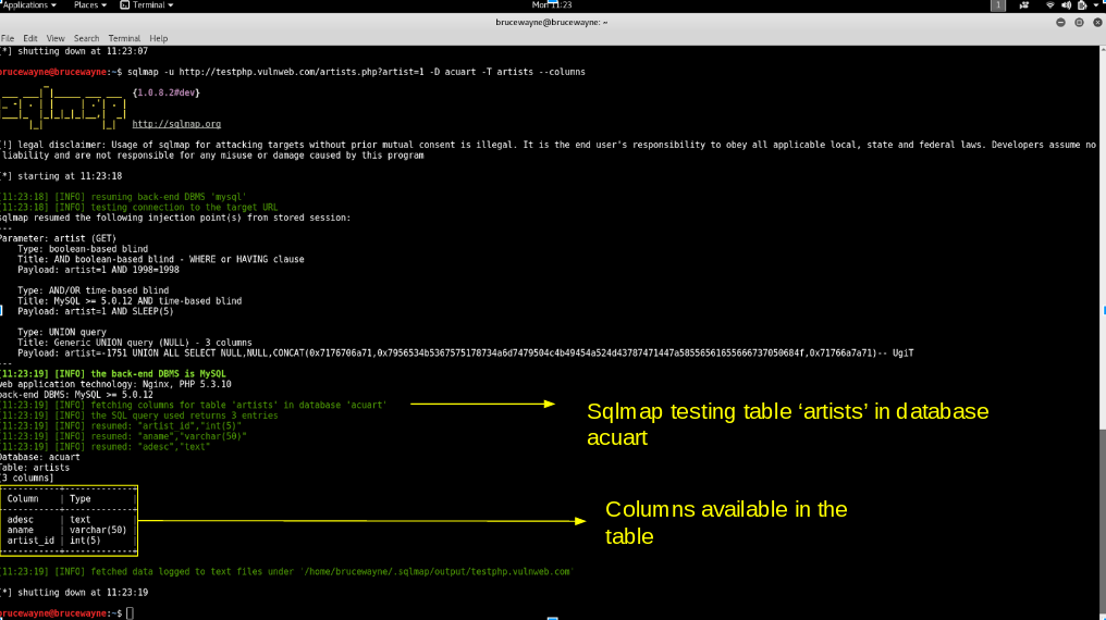sqlmap