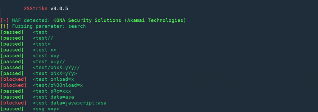 XSStrike - 可识别并绕过WAF的XSS扫描工具