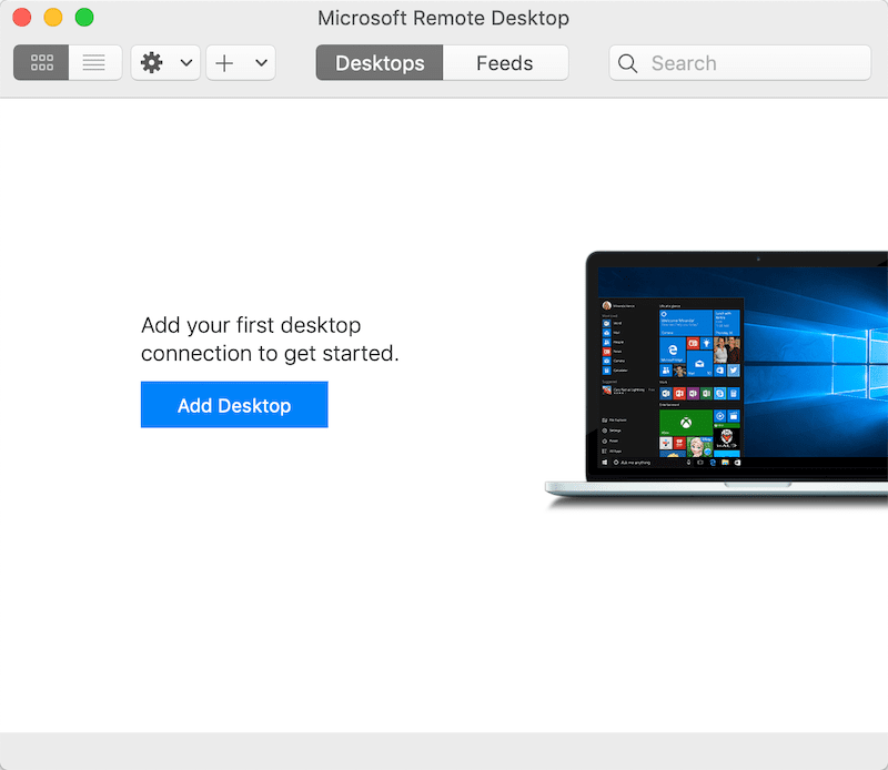 Mac上的远程桌面客户端，与Windows相互连接