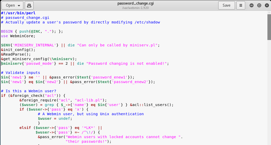 Webmin 小于等于 1.920 - Unauthenticated RCE