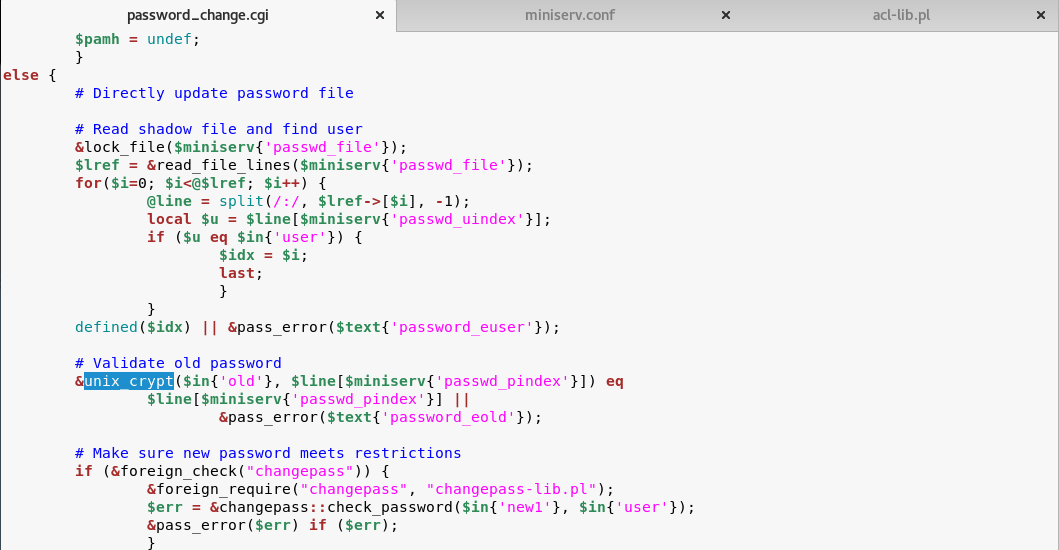 Webmin 小于等于 1.920 - Unauthenticated RCE