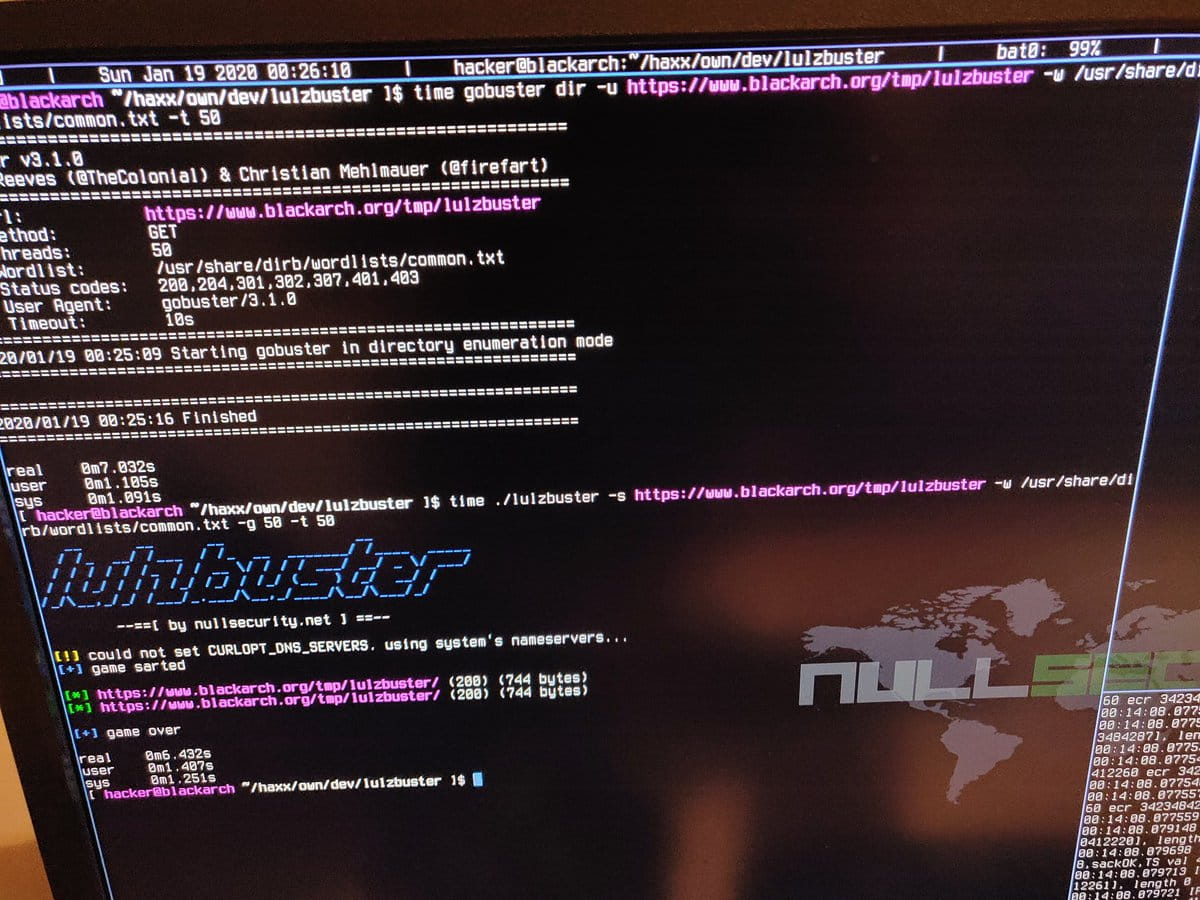 C编写的高速智能Web目录和文件枚举工具：Lulzbuster
